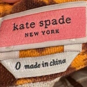 Kate Spade animal print skirt